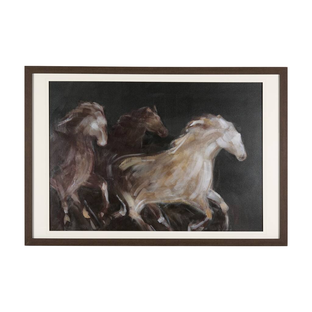 Running Wild - Speed Framed Art Print