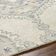 preview thumbnail 4 of 3, Lange Shabby Chic Medallion Area Rug