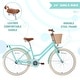 preview thumbnail 13 of 13, Steel Frame,Multiple Colors, for 10+Years Old Girls Bike,24 inch wheel