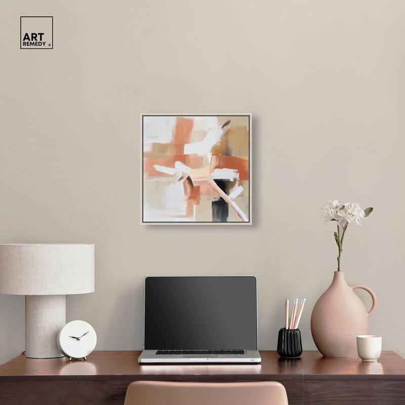 Rose and Rust II Canvas by Art Remedy