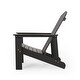 preview thumbnail 22 of 35, Culver Outdoor Faux Wood Adirondack Chair by Christopher Knight Home