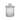 Curata Lead-Free Optic Crystal 5inch Medallion Ii Jar with Lid with Uncut Side For Etching
