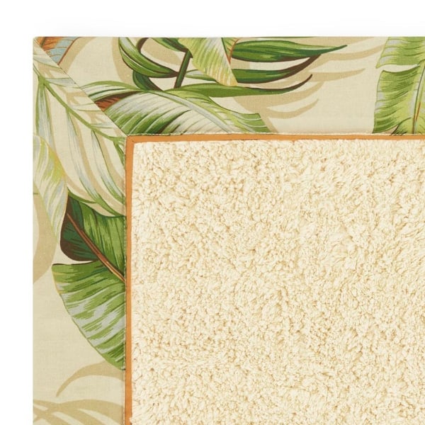 Tommy Bahama Palmiers Green Cotton Tufted Bath Rug On Sale Bed Bath