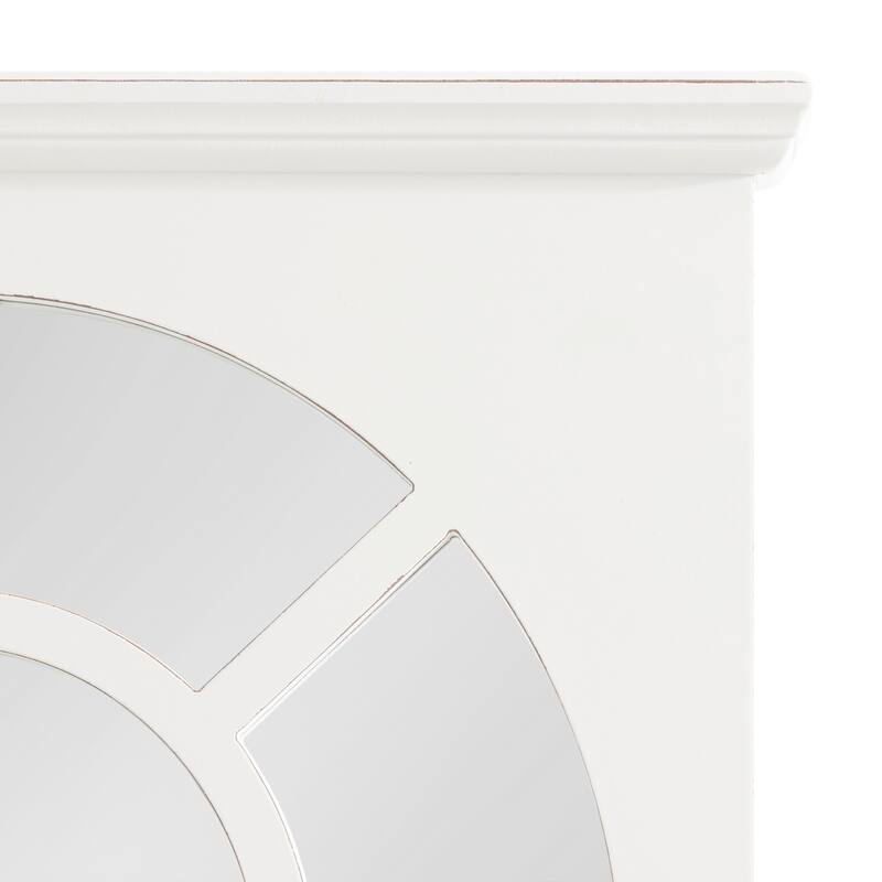 Kate and Laurel Wallhaus Wall Mirror with Shelf - 21x36