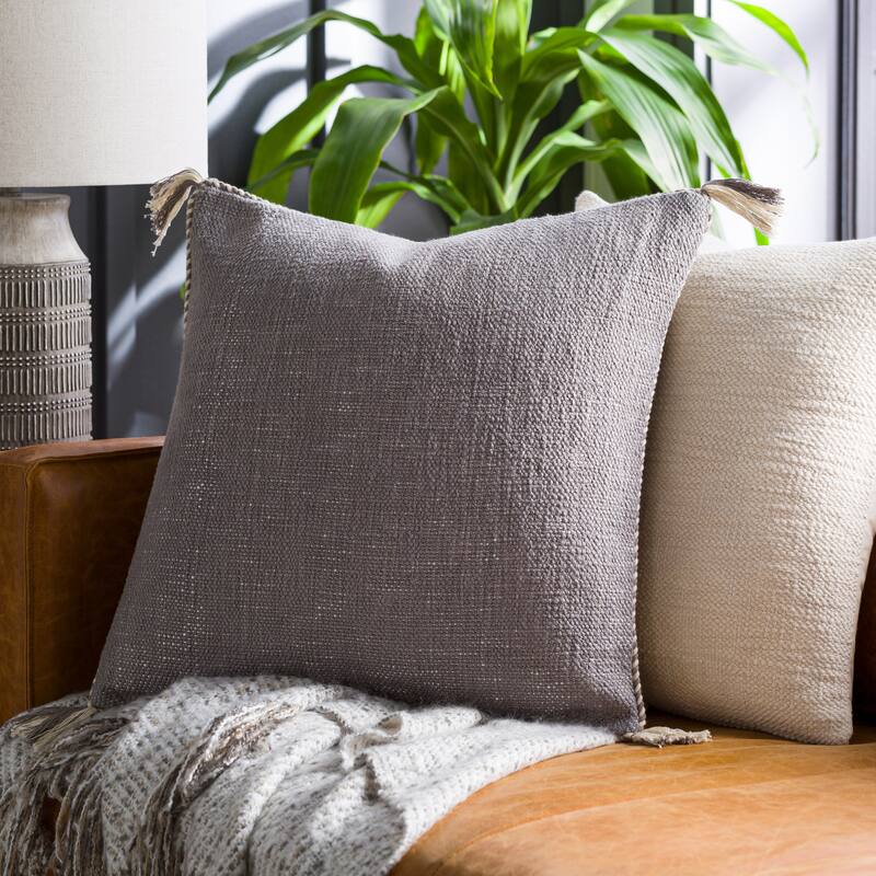Herman Cottage Braided Tassel Throw Pillow