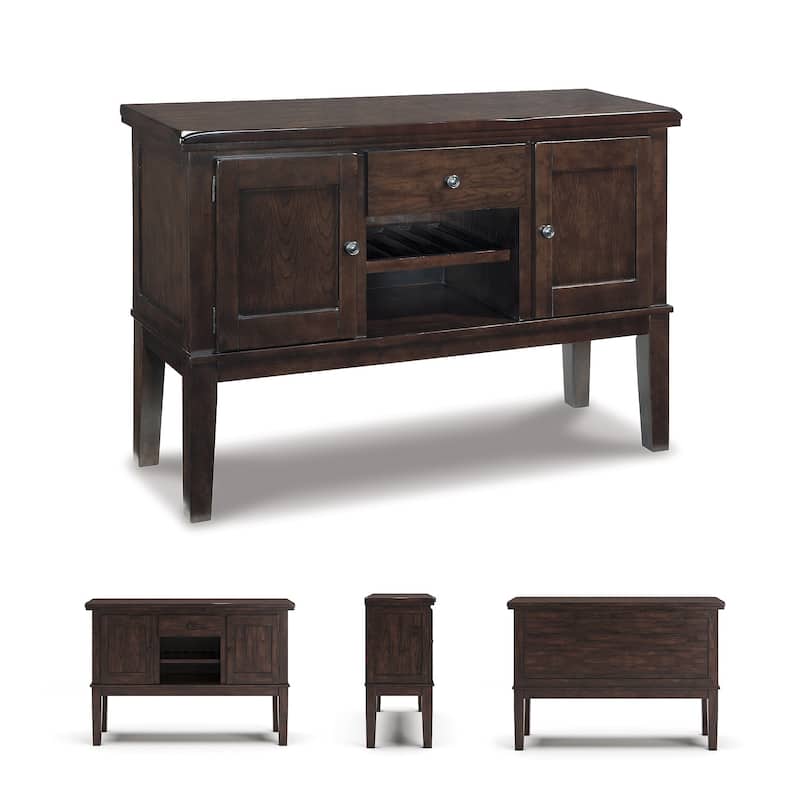 Haddigan Dark Brown Dining Room Server