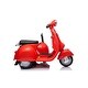 preview thumbnail 3 of 13, Retro Style Kids Electric Motorcycle with Dual Seats LED Lights and Anti Rollover Frame for Outdoor Play and Gifting