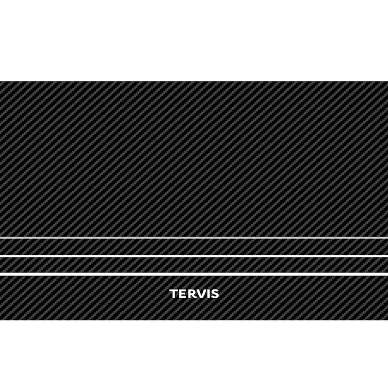Tervis Traveler Carbon Fiber Pattern Triple Walled Insulated Travel Tumbler, Stainless Steel - 20oz