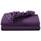 preview thumbnail 13 of 54, Bare Home 2-Pack Microfiber Fitted Bottom Sheets Deep Pocket Queen - Plum
