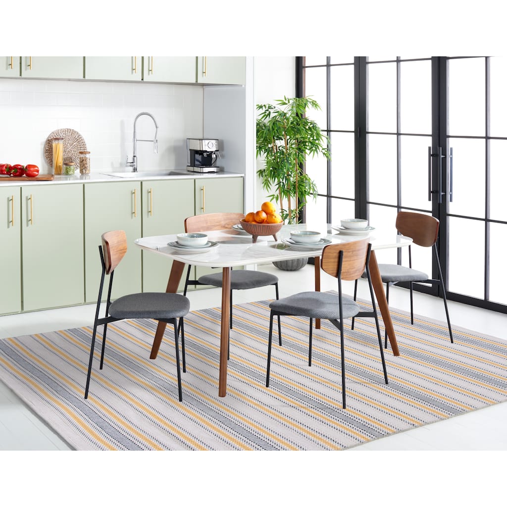 SAFAVIEH, Handmade Montauk Waldorf Casual Stripe Cotton Rug