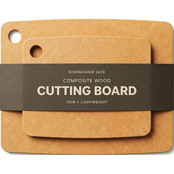 Belwares 2-Piece Wood Composite Cutting Board Set - Dishwasher
