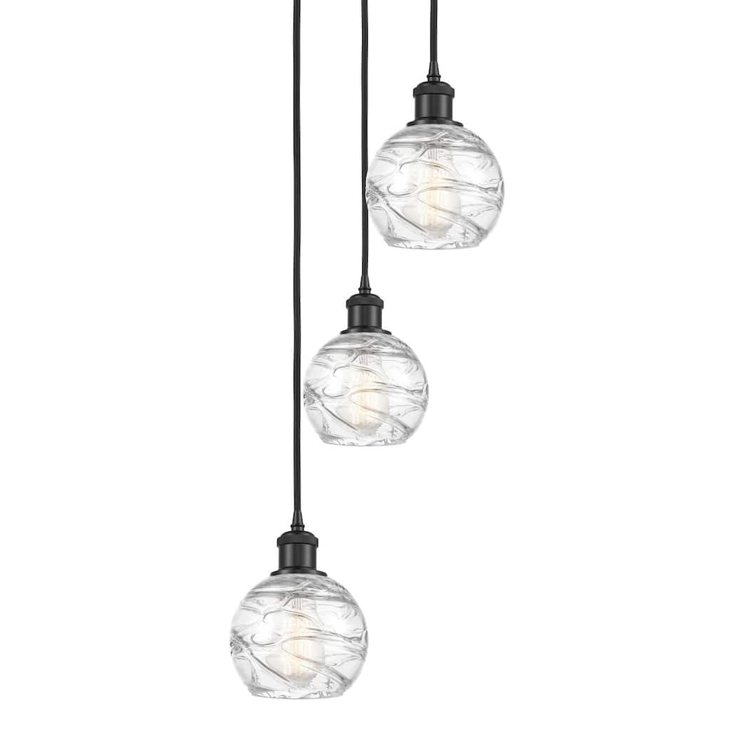 Innovations Lighting 113B-3P-18-13 Athens Pendant Athens 3 Light 13"