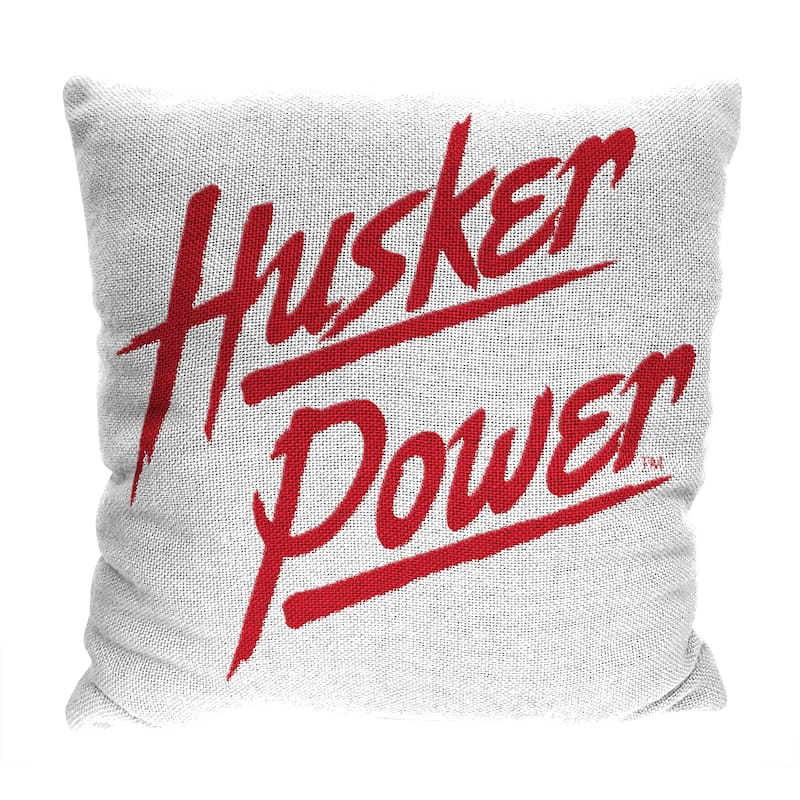 NCAA Nebraska Cornhuskers Invert 20 Inch Pillow