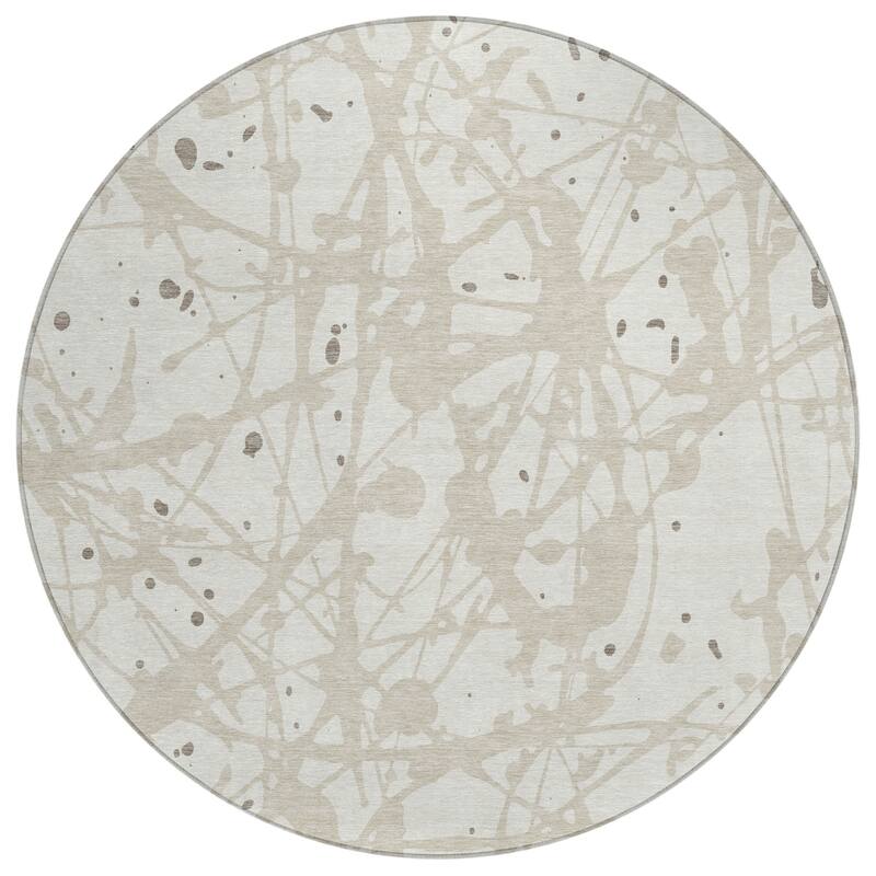 Machine Washable Indoor/ Outdoor Modern Campo Chantille Rug