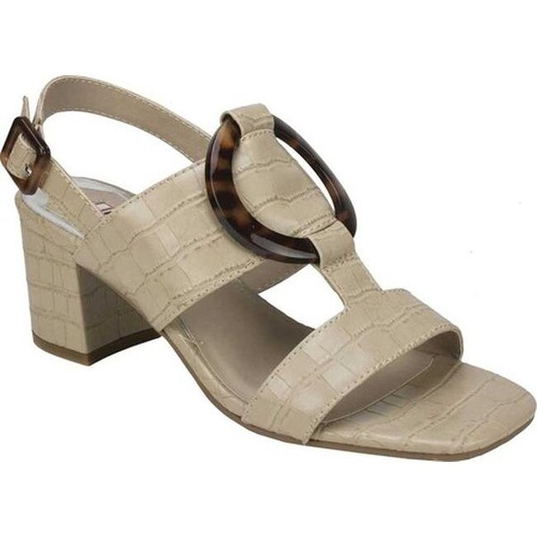 taupe block heel sandals