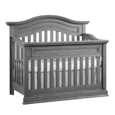 Oxford Baby Glenbrook 4 in 1 Convertible Crib - Graphite Gray