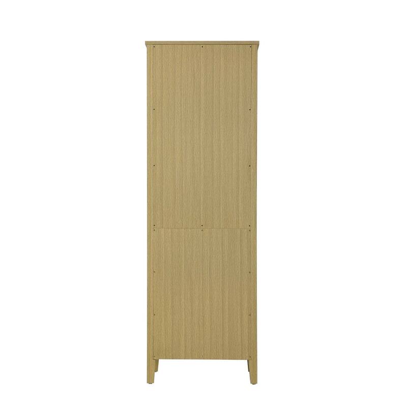 Laura 16-28 Inch Open Shelving Bath Storage Cabinet