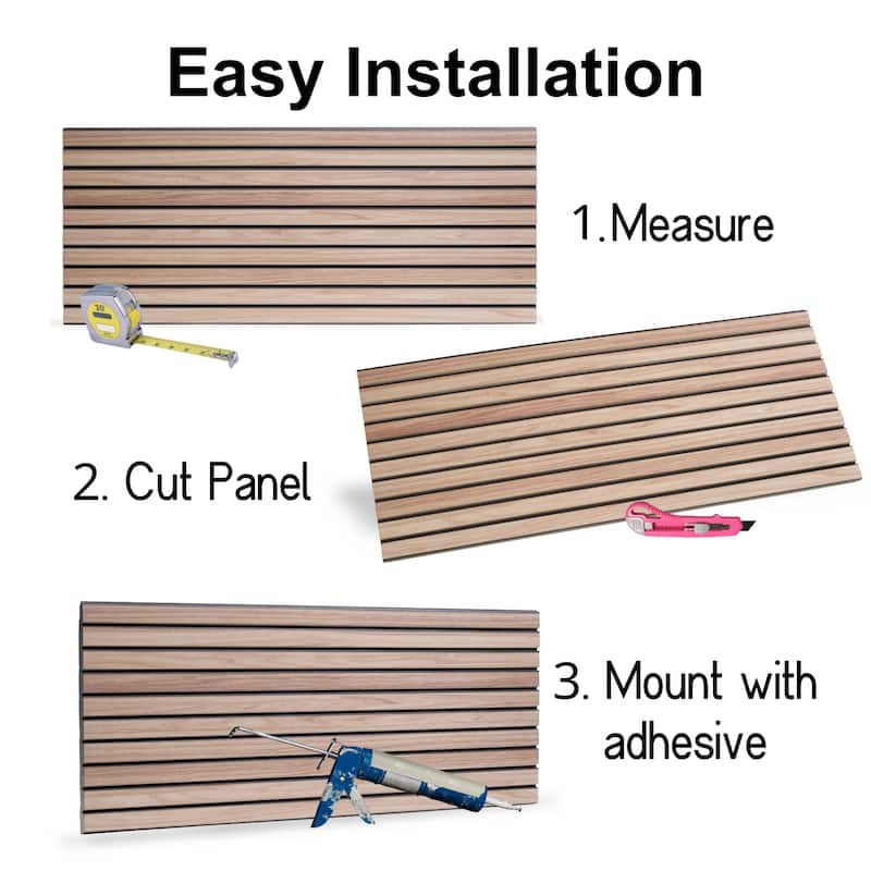 Wall!Supply UltraLight Linari Modern Wall Paneling (4-Pack)