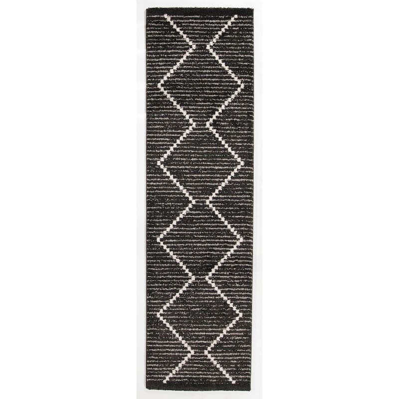 Oscar Modern Geometric Chevron Area Rug