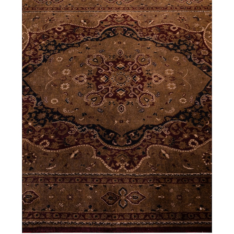 Overdyed One-of-a-Kind Hand-Knotted Area Rug - Brown - 4' 5" x 7' 4"