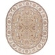 preview thumbnail 44 of 53, Artistic Weavers Coliseum Hand Tufted Traditional Border Wool Area Rug 6' x 9' Oval - Grey/Beige