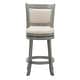 preview thumbnail 53 of 56, Verona Panel Back Swivel Counter Height Stool by iNSPIRE Q Classic
