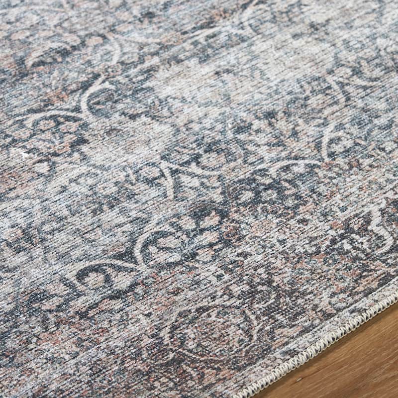 Livabliss x Vivir Lorelai Vintage Washable Area Rug