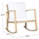 preview thumbnail 39 of 57, SAFAVIEH Daire Outdoor Rocking Chair - 26" W x 31" D x 32" H