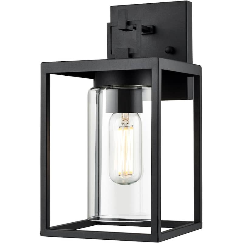 Millennium Lighting 93101 Ellway 13" Tall Outdoor Wall Sconce with - Textured Black