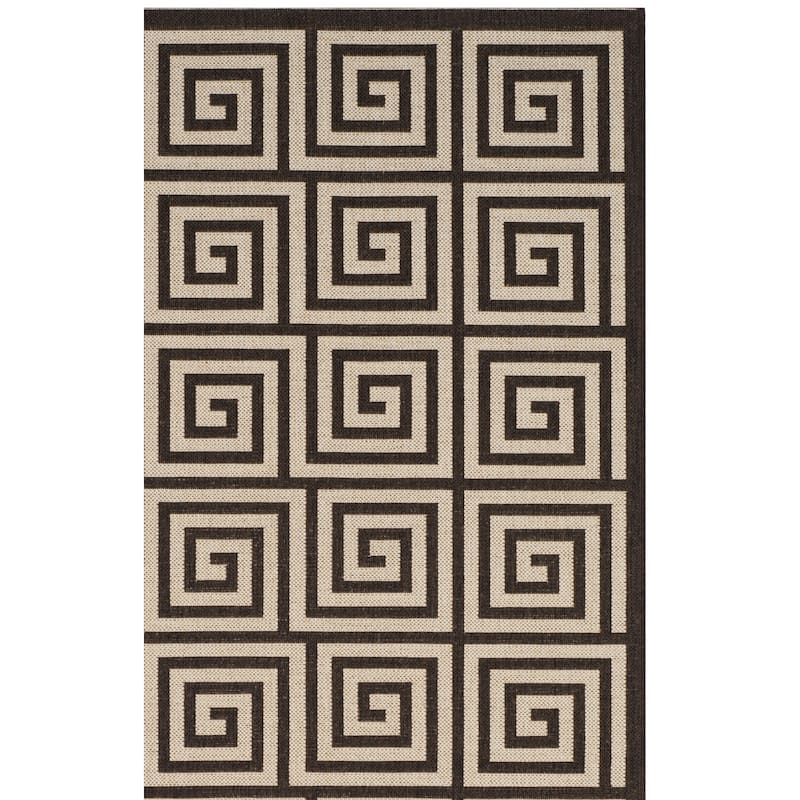 SAFAVIEH Linden Cathy Indoor/ Outdoor Waterproof Patio Backyard Rug