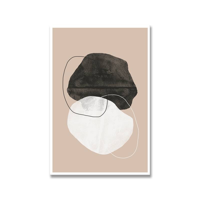 "Cosmic Abstract" Framed Print Wall Art by The Miuus Studio