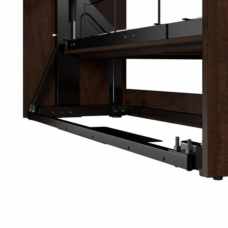 Pur Queen Murphy Bed with Closet Organizer (101W) by Bestar