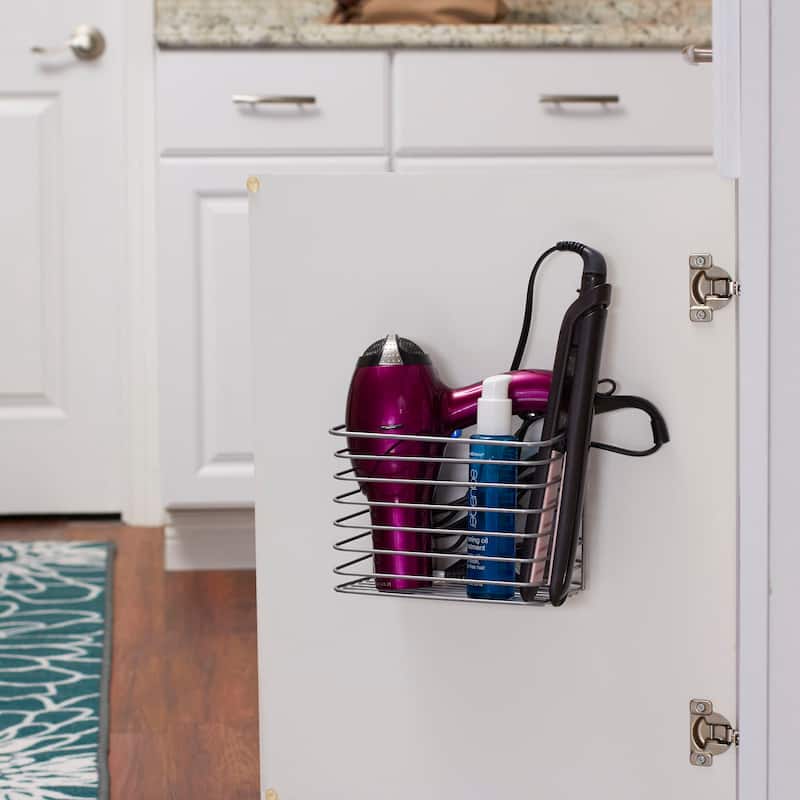 Household Essentials Cabinet Door Medium Organizer Storage Basket