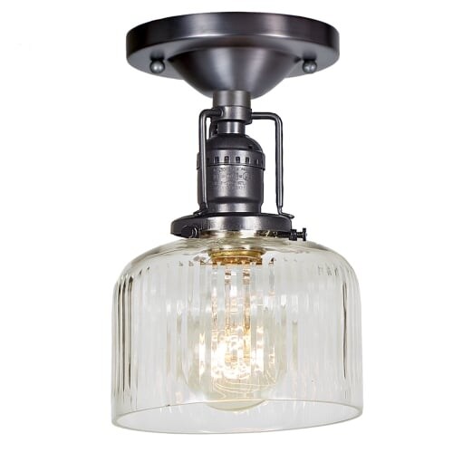 Jvi Designs 1202 S4 Cr Shyra Single Light 5 Wide Semi Flush Ceiling Jvi Designs 1202 S4 Cr Shyra Single Light 5 Wide Semi Flush Ceiling
