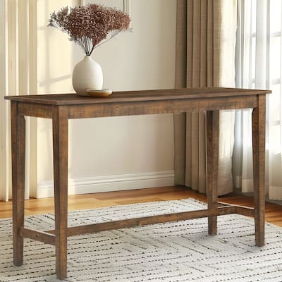 Gella Solid Wood Base Counter Height Dining Table