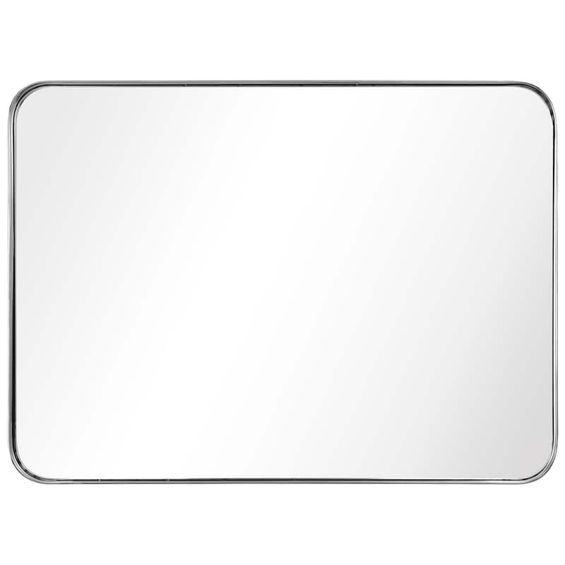 Ultra Stainless Steel Rectangular Wall Mirror