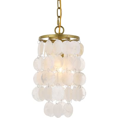 Elegant Lighting Selene Single Light 6" Wide Mini Pendant