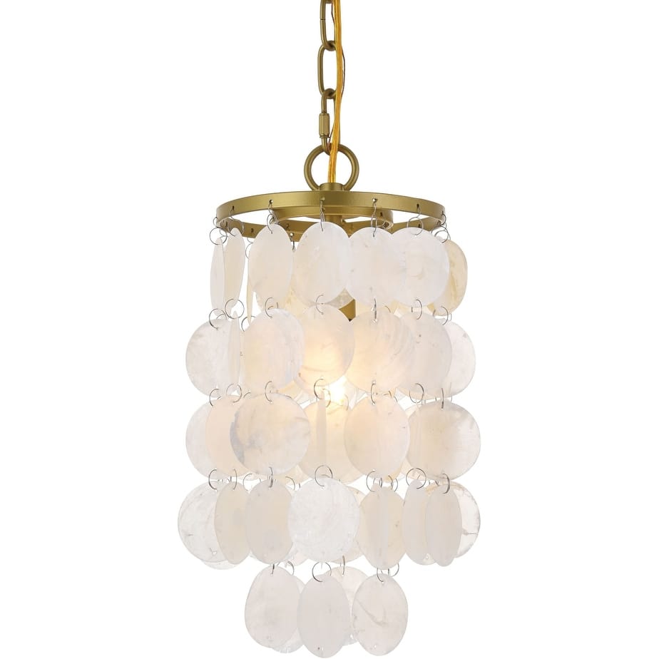 Elegant Lighting Selene Single Light 6" Wide Mini Pendant