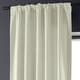 preview thumbnail 139 of 142, Exclusive Fabrics Italian Faux Linen Curtain (1 Panel)