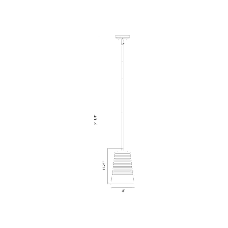 Ingo 1 Light Pendant - 8