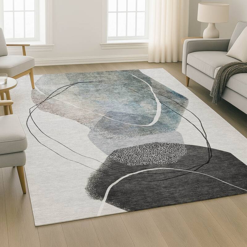 Premium Washable Super Soft Modern Citzi Mayfield Rug