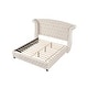 preview thumbnail 56 of 78, Sophia Crystal Tufted 4PC/5PC Bedroom Set Made with Wood