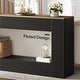preview thumbnail 3 of 32, Modern Console Table, 55-Inch Wood Entryway Table with Storage