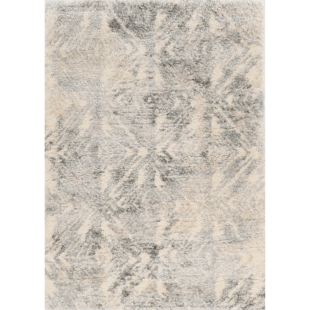 Porch & Den Corylus Vintage Geometric Shag Area Rug