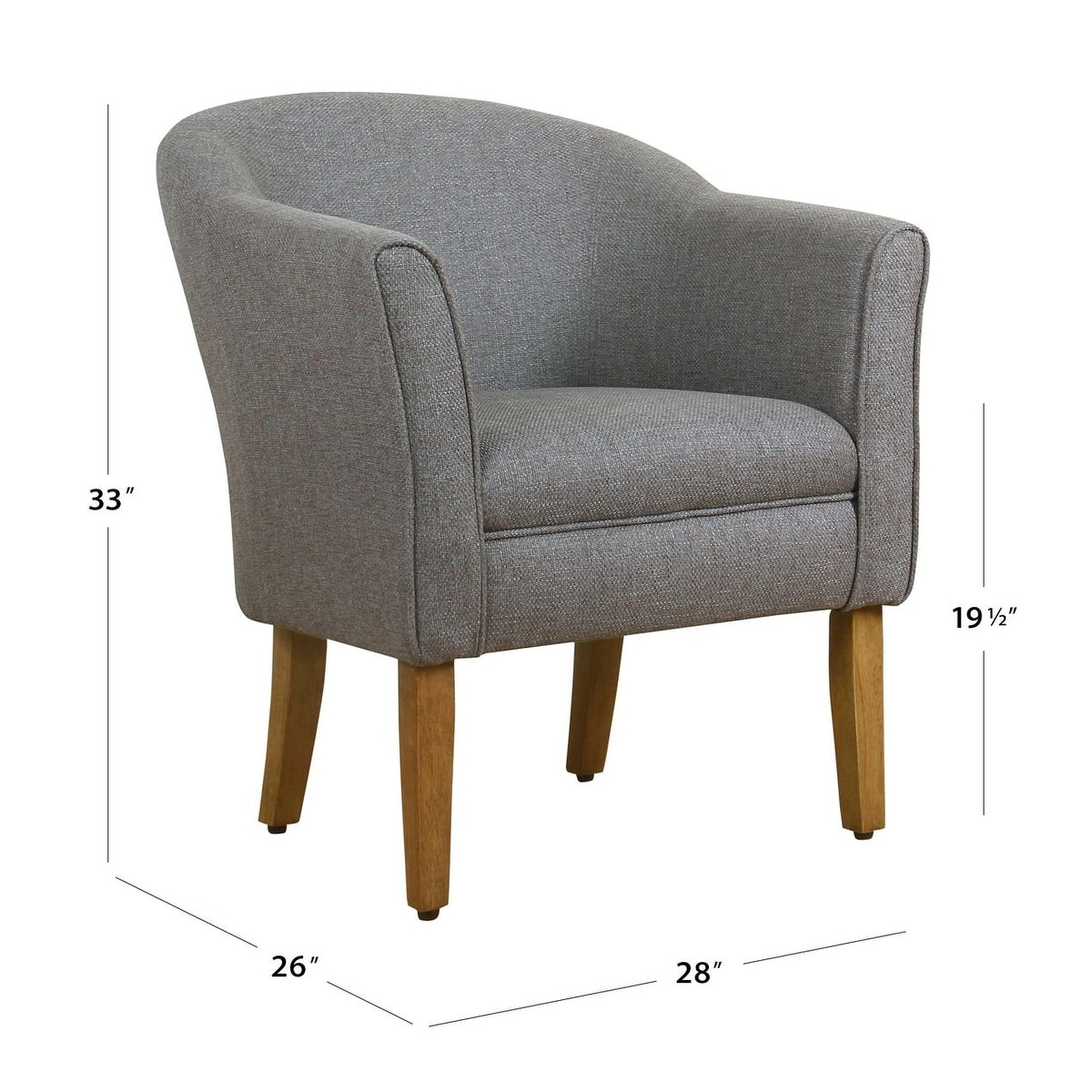 Charcoal tub chair cheap