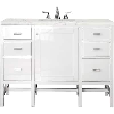 James Martin Vanities Addison 48" Single Basin Hardwood Vanity Set