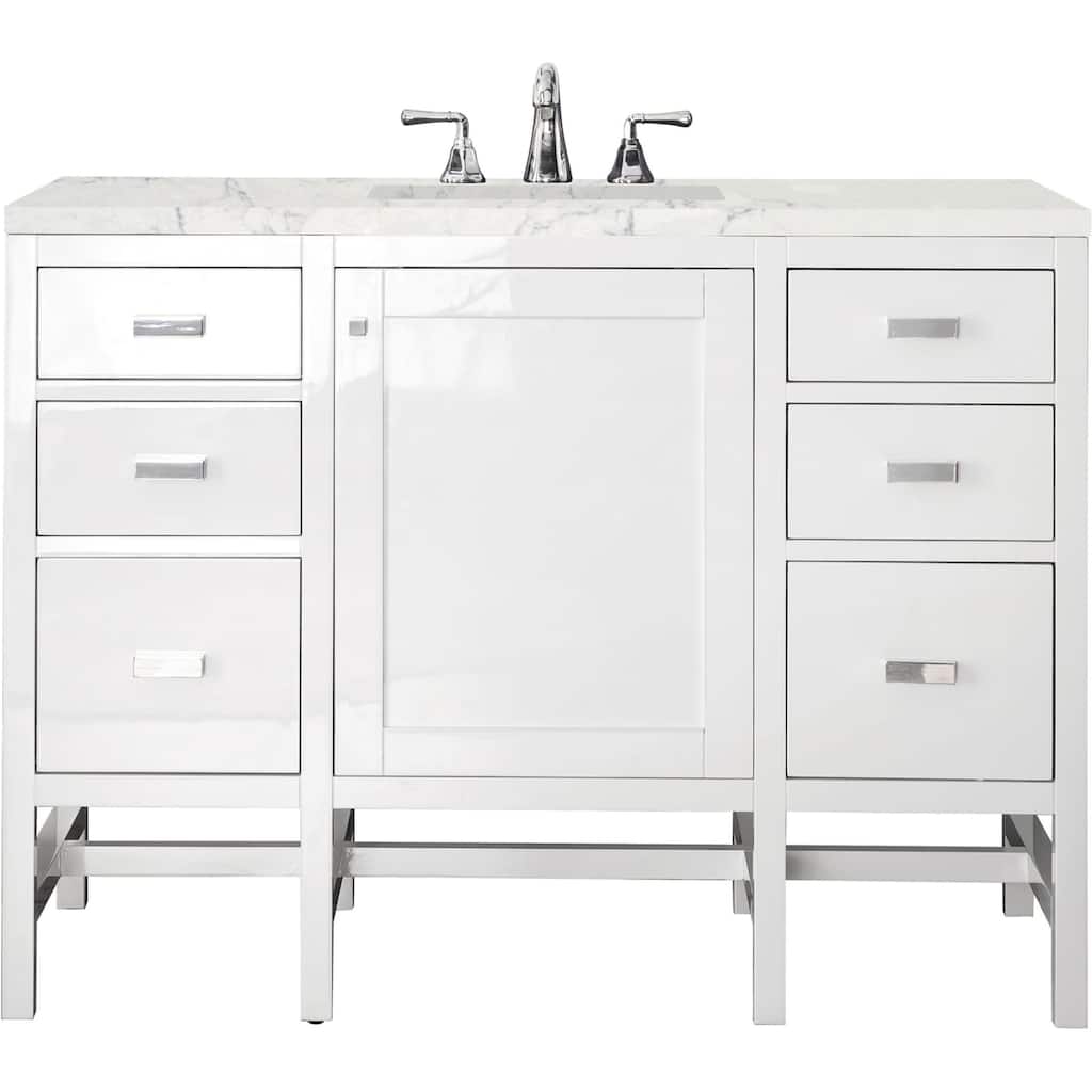 James Martin Vanities Addison 48" Single Basin Hardwood Vanity Set