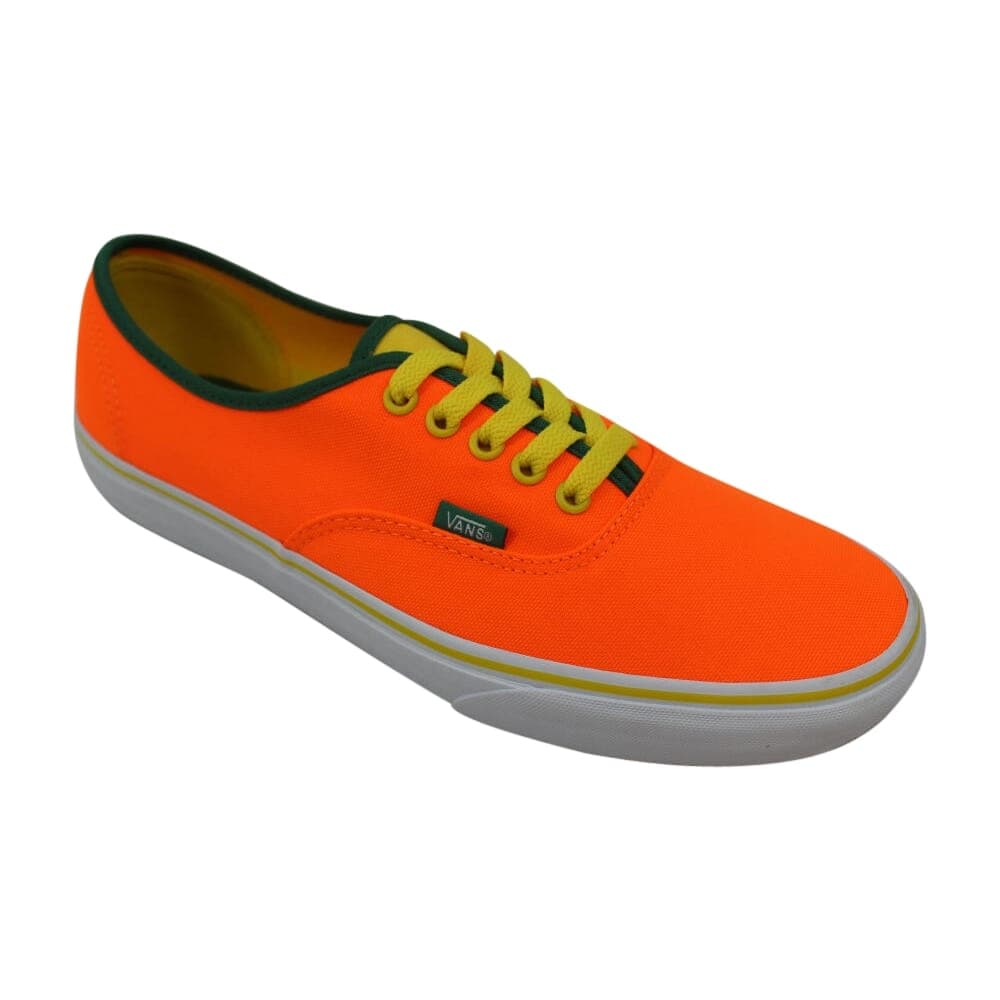 vans authentic neon orange