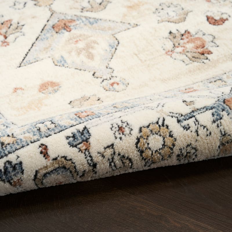Nourison Pardis Indoor only Blue Persian Area Rug