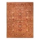 Thumbnail 1, Eclectic, One-of-a-Kind Hand-Knotted Area Rug - Pink, 9' 2" x 12' 1" - 9' 2" x 12' 1".